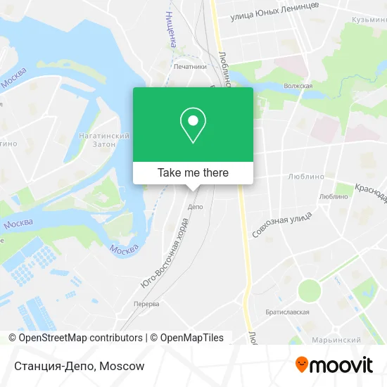 Станция-Депо map