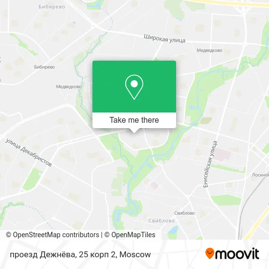 проезд Дежнёва, 25 корп 2 map