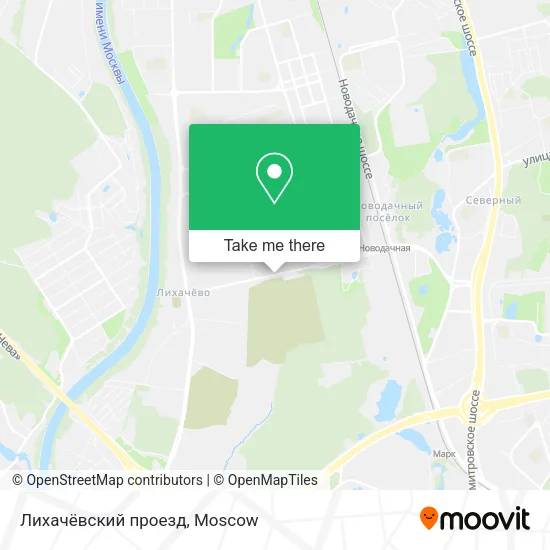 Лихачёвский проезд map