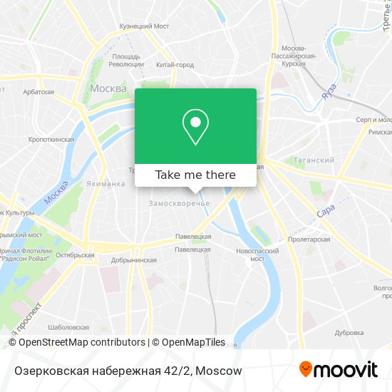 Озерковская набережная 42/2 map