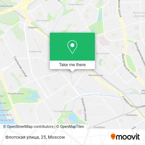 Флотская улица, 25 map