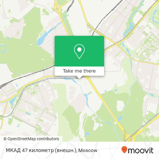 МКАД 47 километр (внешн.) map