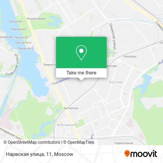 Нарвская улица, 11 map