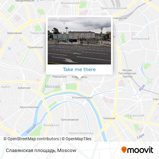 Славянская площадь map