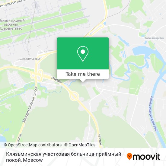 Клязьминская участковая больница-приёмный покой map