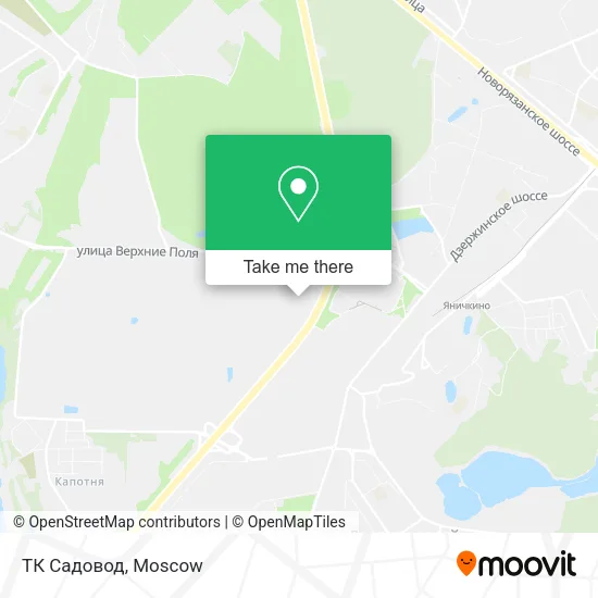 ТК Садовод map