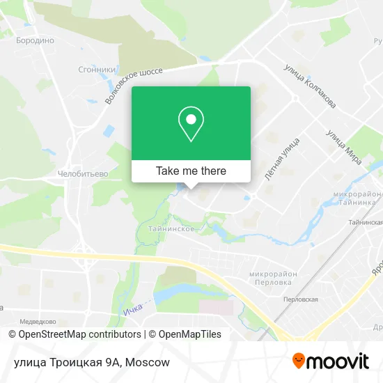 улица Троицкая 9А map