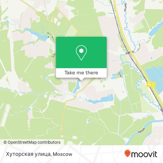 Хуторская улица map