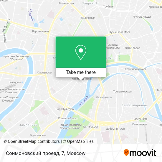 Соймоновский проезд, 7 map