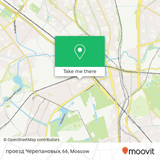 проезд Черепановых, 66 map