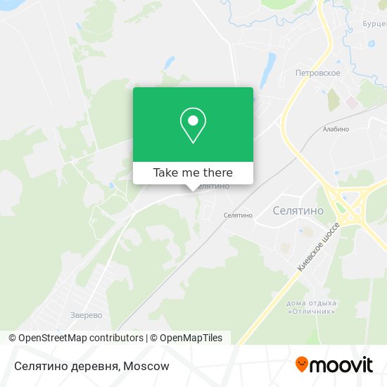 Селятино деревня map