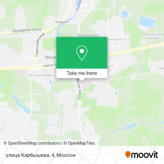 улица Карбышева, 4 map