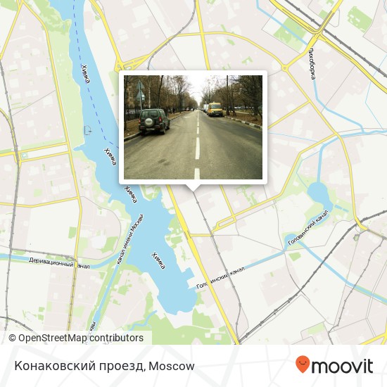 Конаковский проезд map