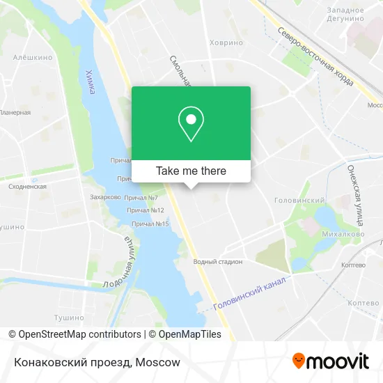 Конаковский проезд map