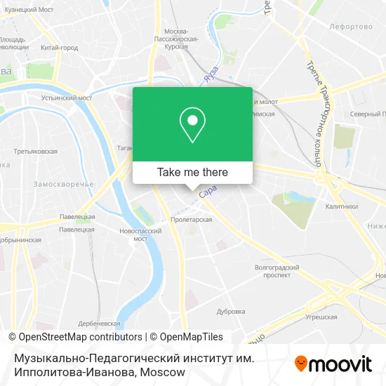 Музыкально-Педагогический институт им. Ипполитова-Иванова map