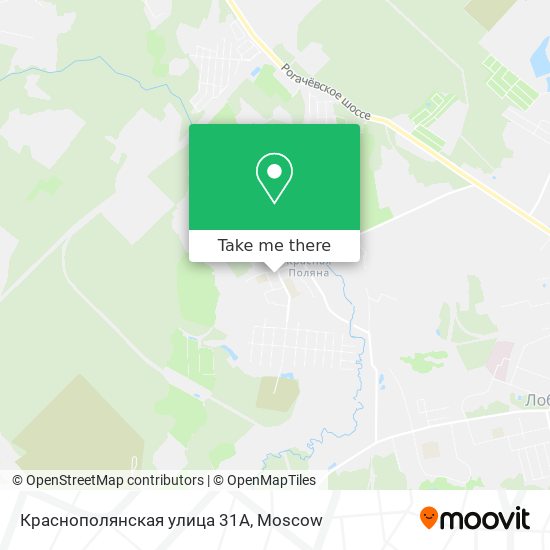 Краснополянская улица 31А map