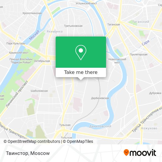 Твинстор map