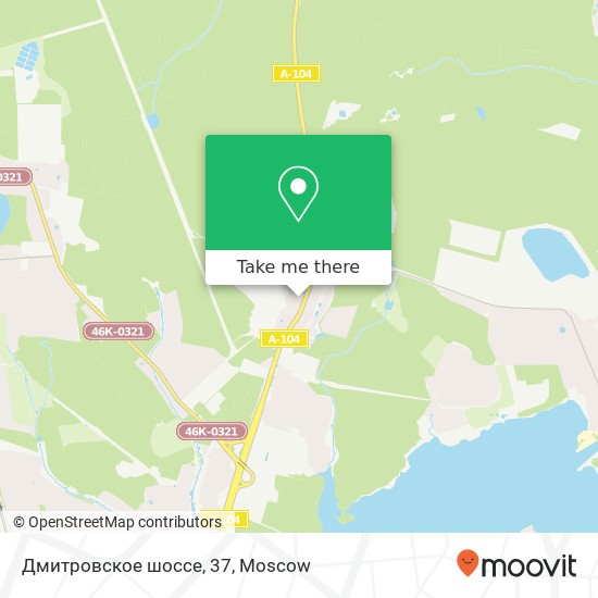 Дмитровское шоссе, 37 map