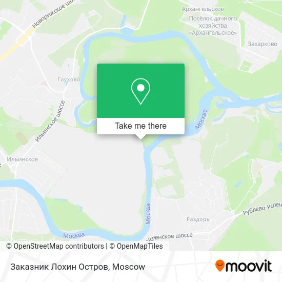 Заказник Лохин Остров map