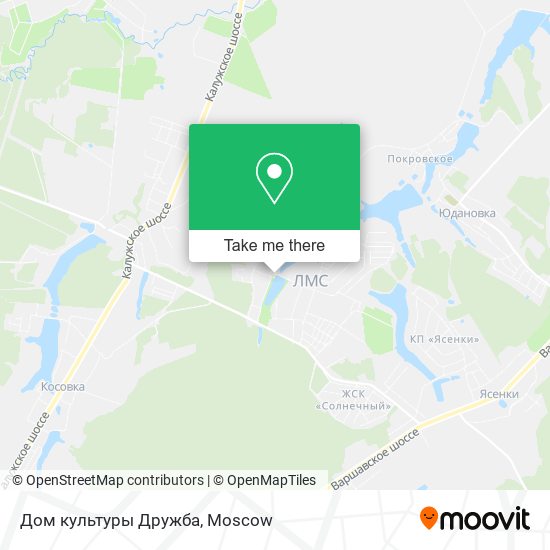 Дом культуры Дружба map