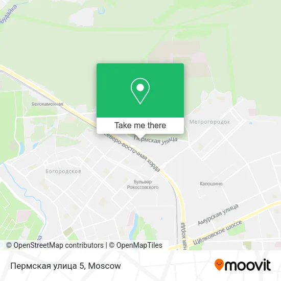 Пермская улица 5 map