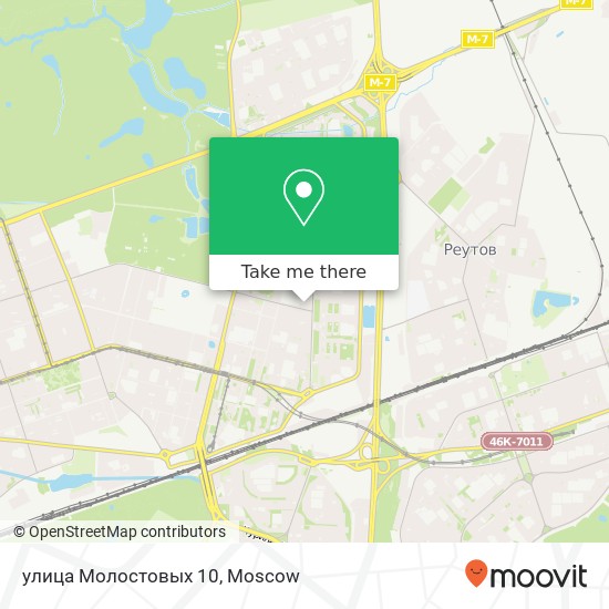 улица Молостовых 10 map