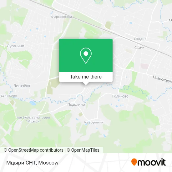 Мцыри СНТ map