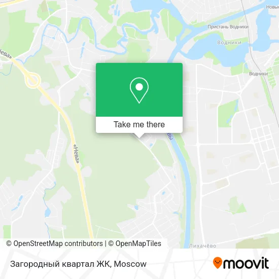 Загородный квартал ЖК map