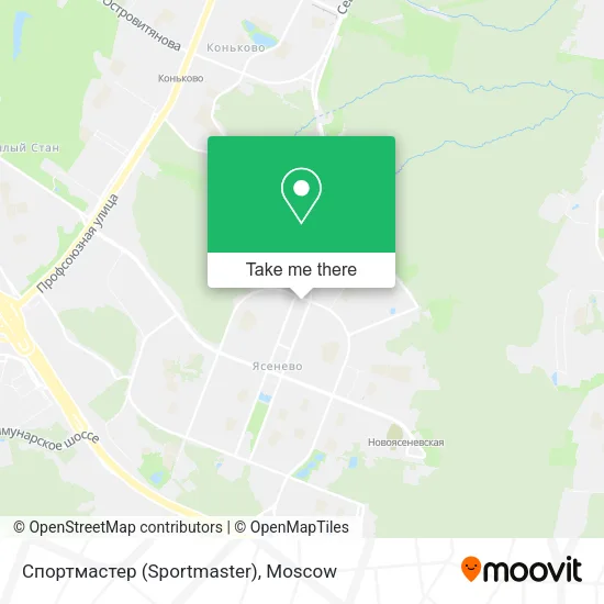 Спортмастер (Sportmaster) map