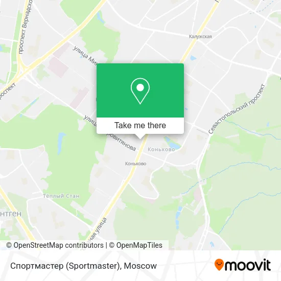 Спортмастер (Sportmaster) map
