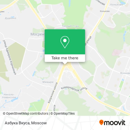 Азбука Вкуса map