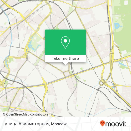 улица Авиамоторная map