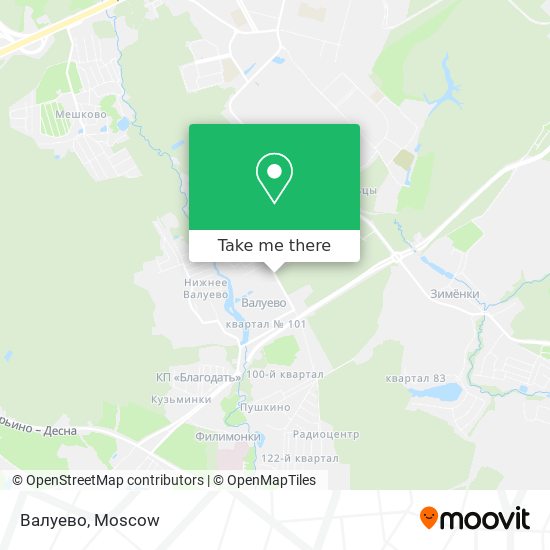 Валуево map