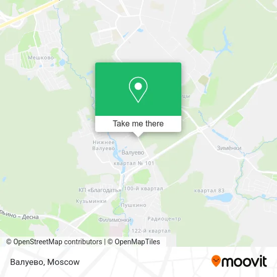 Валуево map