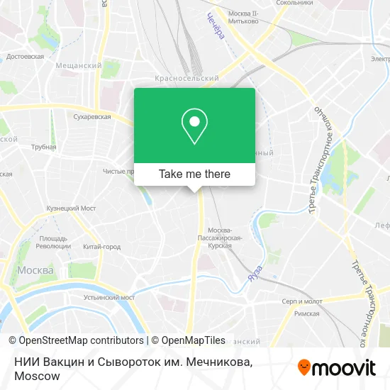 НИИ Вакцин и Сывороток им. Мечникова map