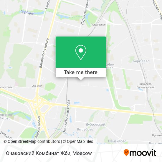Очаковский Комбинат Жби map
