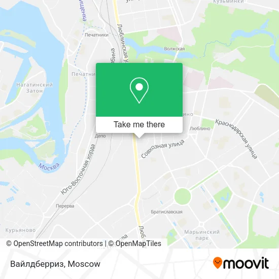Вайлдберриз map