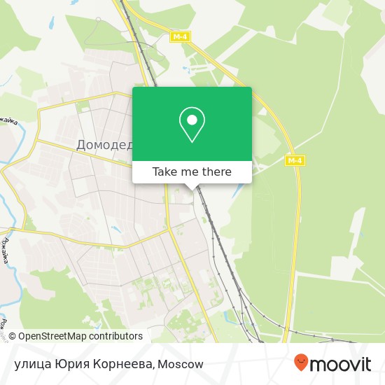 улица Юрия Корнеева map