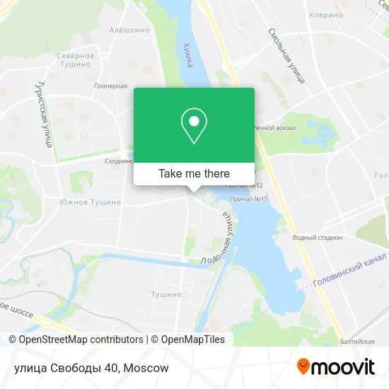 улица Свободы 40 map