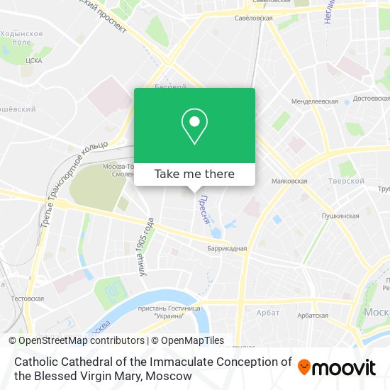 Catholic Cathedral of the Immaculate Conception of the Blessed Virgin Mary map