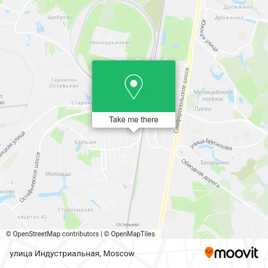 улица Индустриальная map