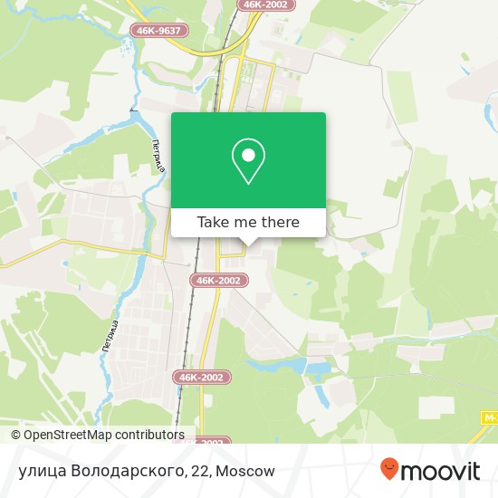 улица Володарского, 22 map