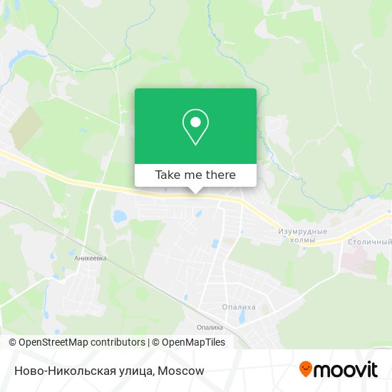Ново-Никольская улица map