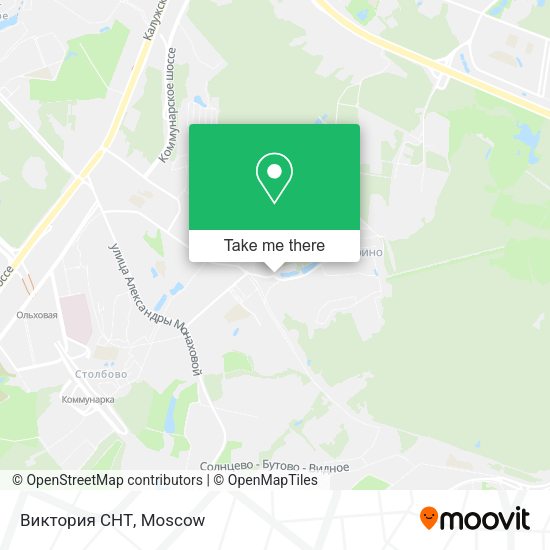 Виктория СНТ map