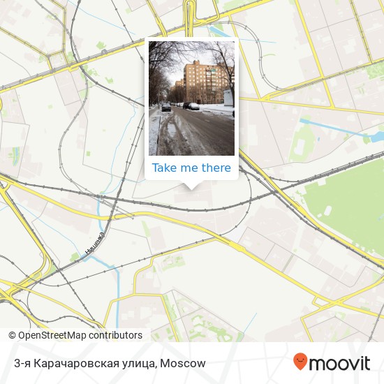 3-я Карачаровская улица map