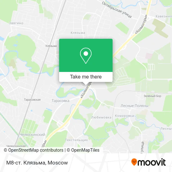 М8-ст. Клязьма map