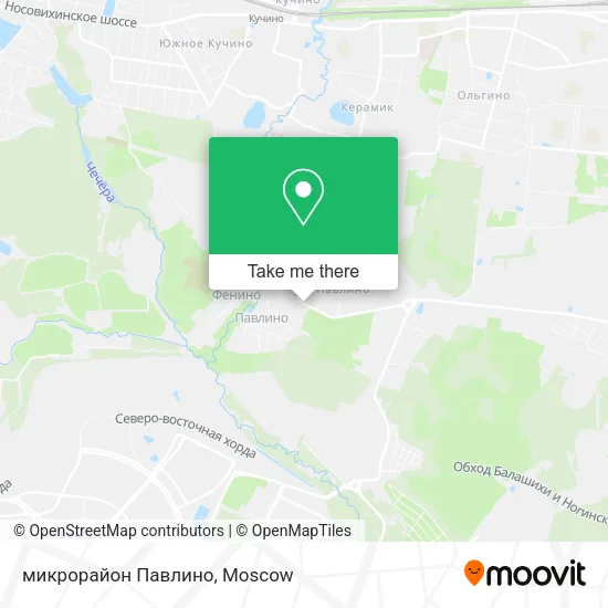 микрорайон Павлино map