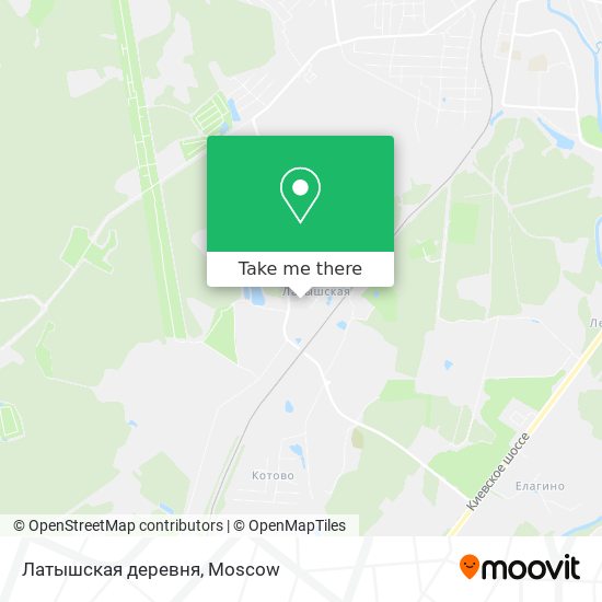 Латышская деревня map