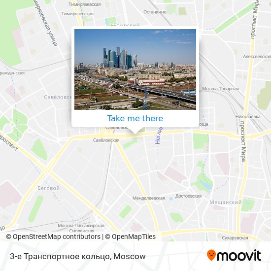 3-е Транспортное кольцо map