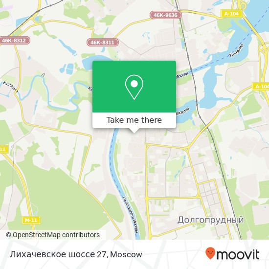 Лихачевское шоссе 27 map